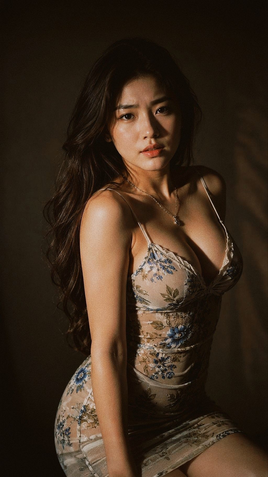 Stunning Taiwanese Woman Fashion Portrait