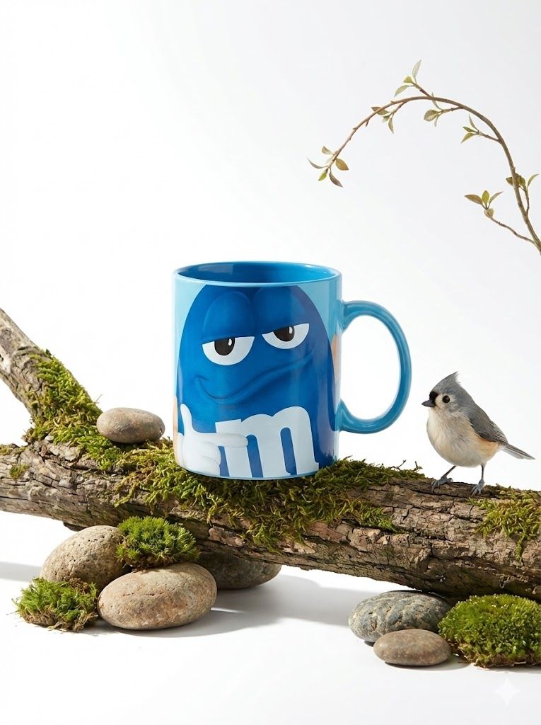 Natural Product Scene on Mossy Branch
