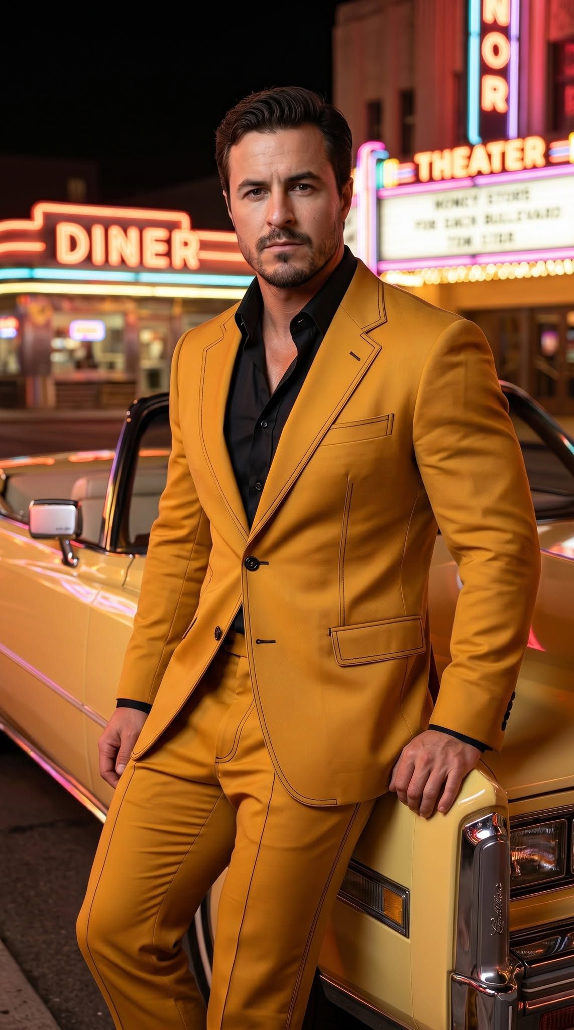 Photorealistic Portrait of a Stylish Man
