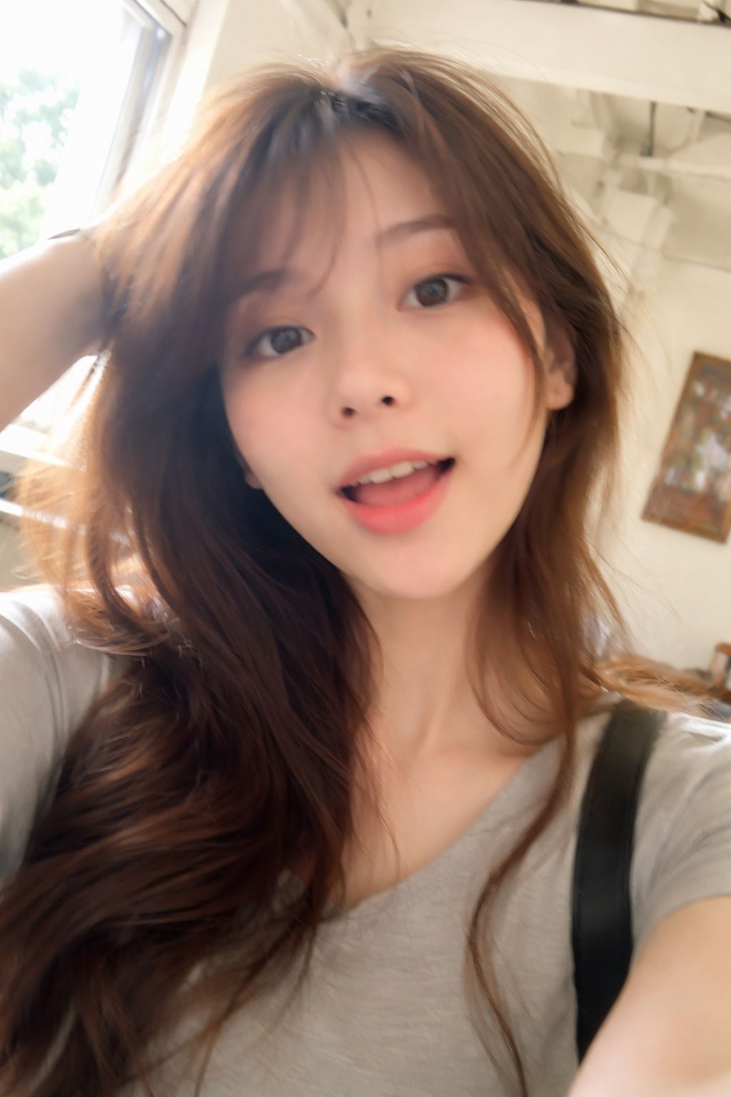 Casual iPhone Snapshot with Motion Blur